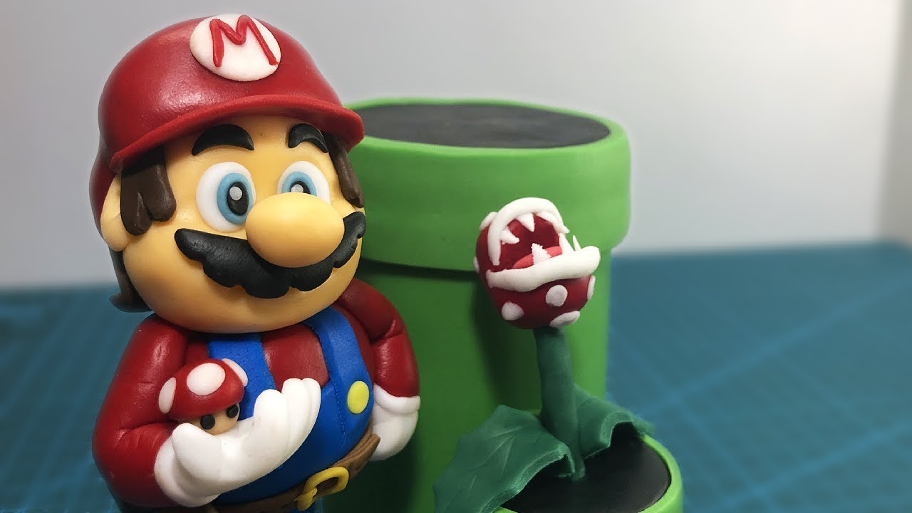 How to make SUPER MARIO | fondant figure