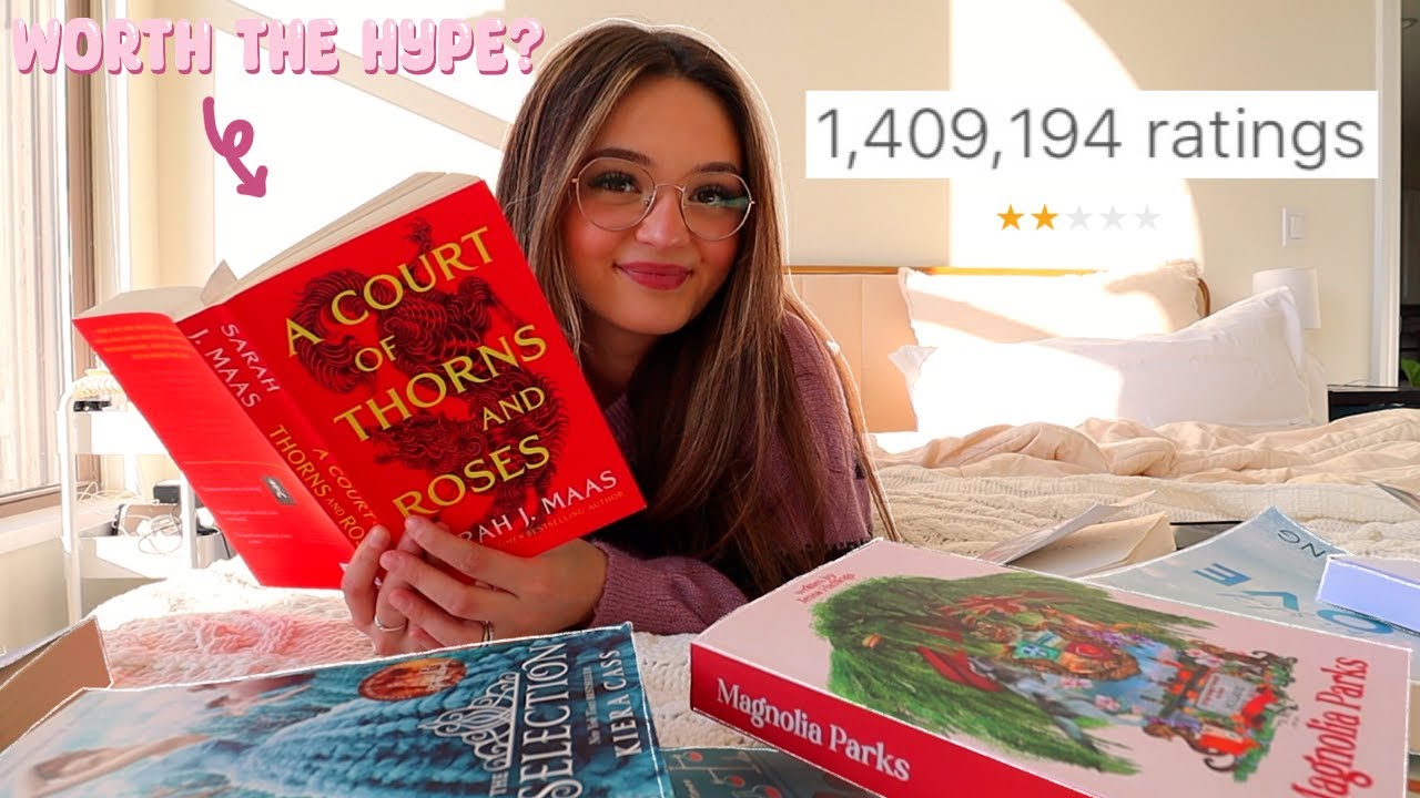 reading viral tiktok books… 🎧📖✨ (are they worth the hype?)