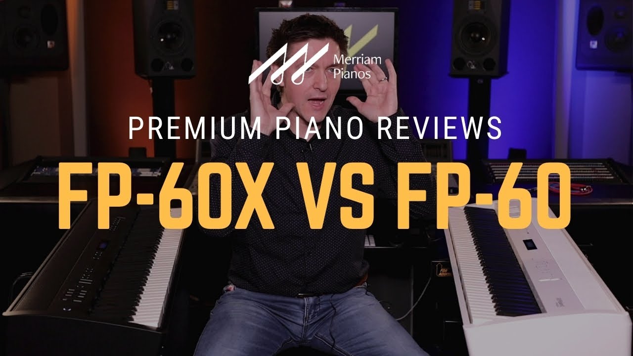 🎹Roland FP-60X vs Roland FP-60 Digital Piano Comparison - New & Improved!🎹