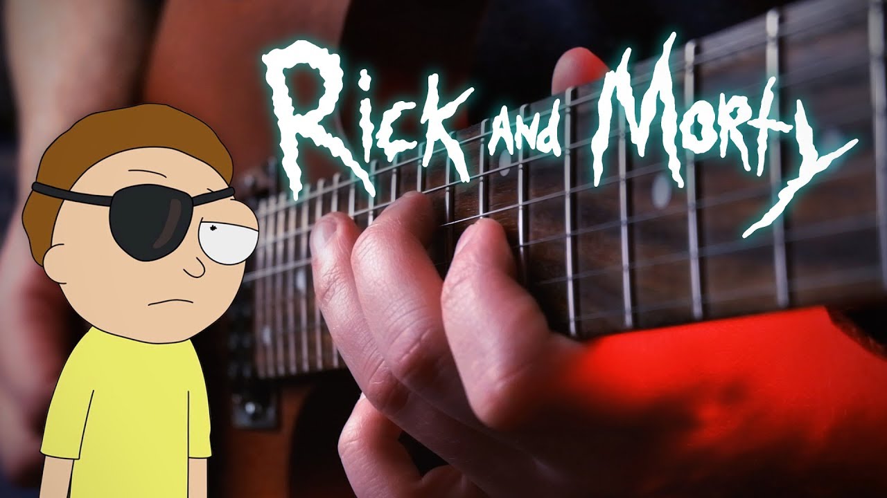 Evil Morty Theme on Guitar (For the Damaged Coda - Blonde Redhead)