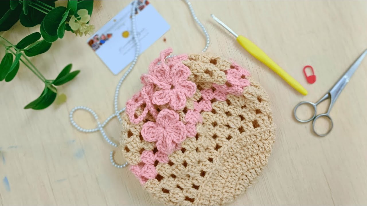 🎀 Crochet Kids Bag | Bolsinha Infantil em Crochê 🎀
