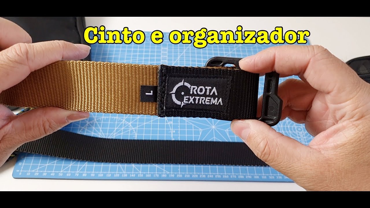 Rota Extrema cinto e organizador
