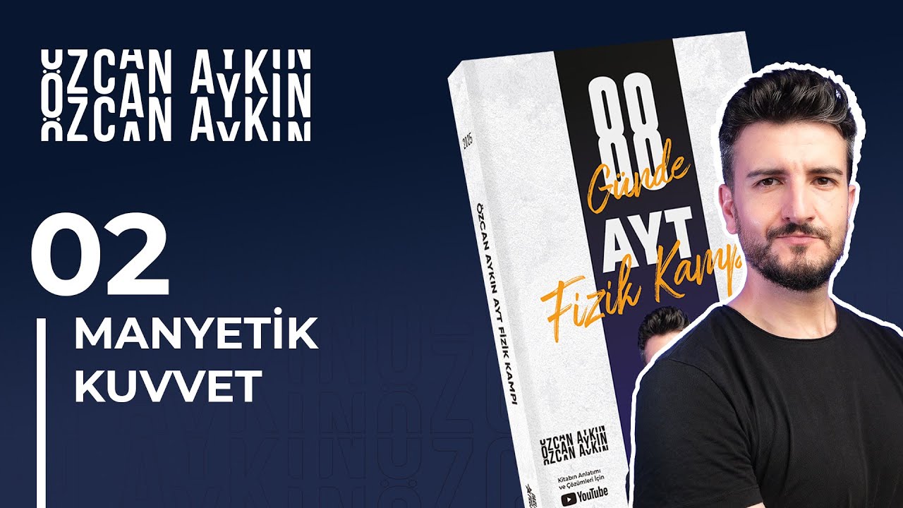 Tel Çerçeveye Etki Eden Manyetik Tork | Basit Elektrik Motoru | 88 Günde AYT Fizik Kampı | 60. Gün