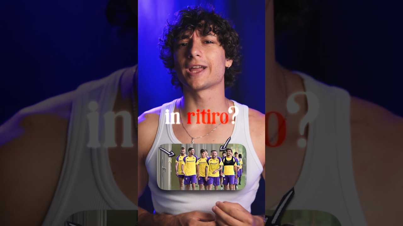 Come VIVE un CALCIATORE di Serie A in ritiro? #calcio #fiorentina #ritiro #storytelling