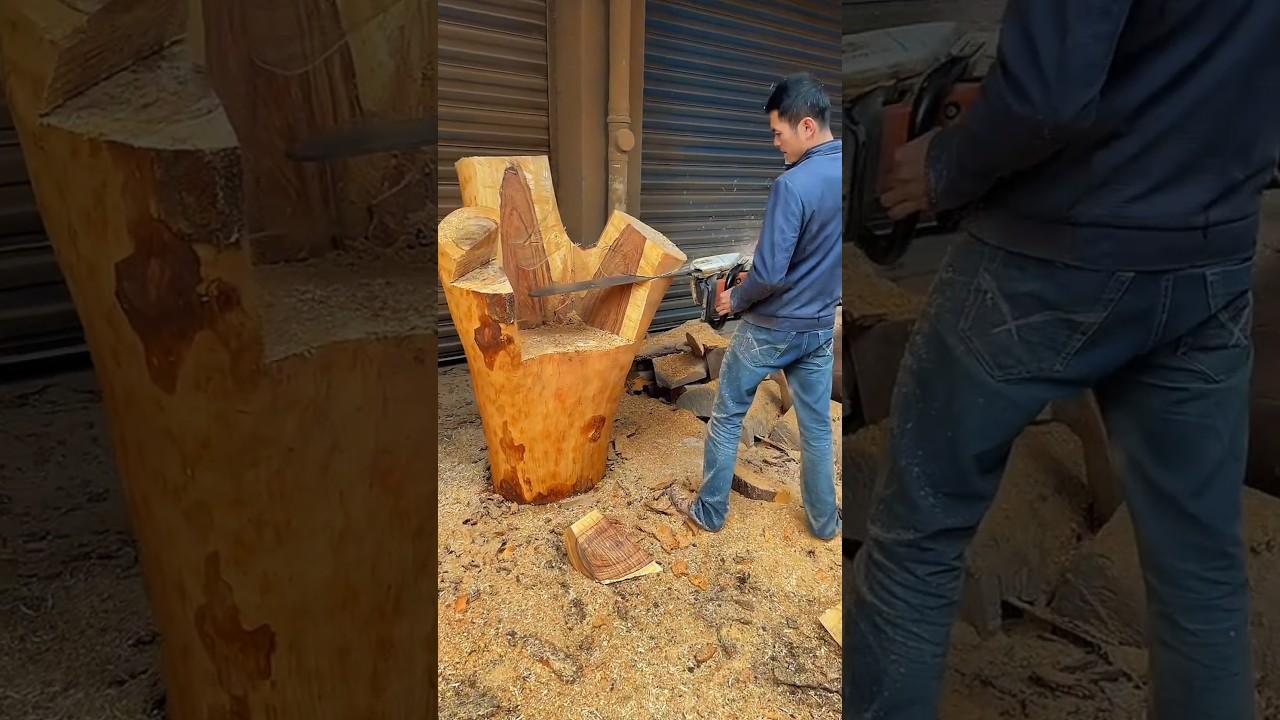 wood craft chair