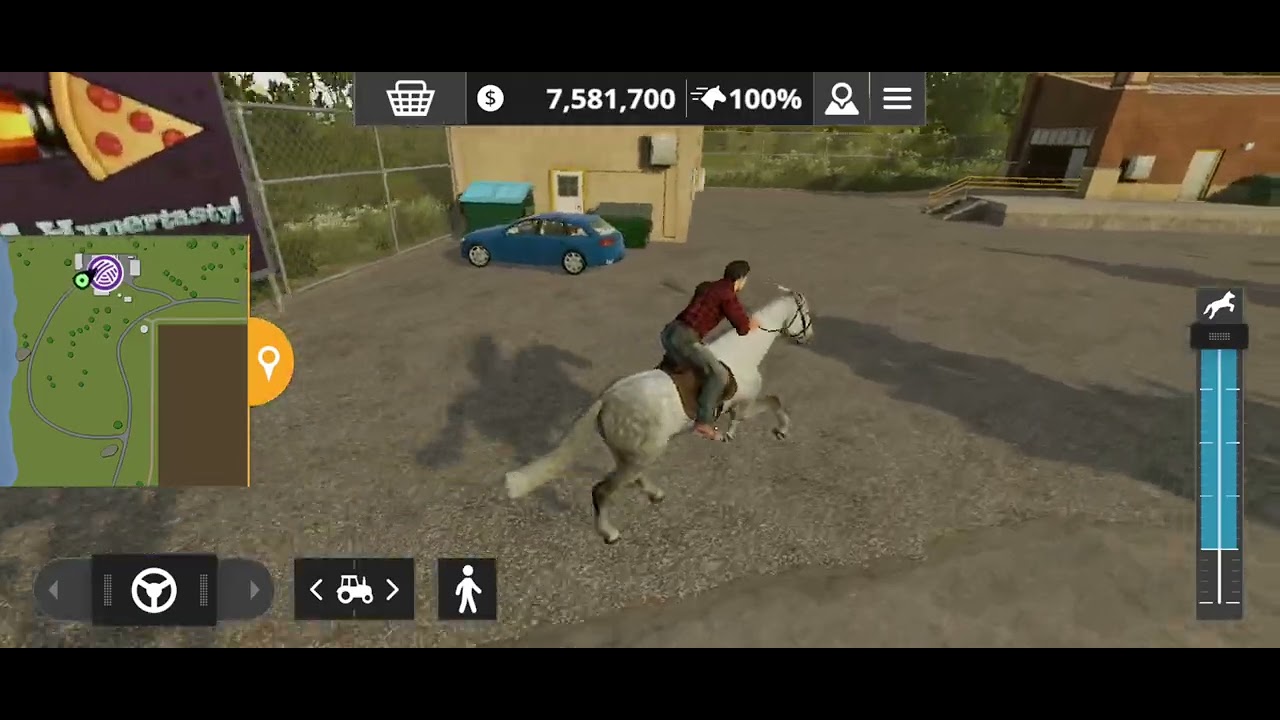 How to horse riding in farming simulator 20#facts#trending#gaming#farmingsimulator22