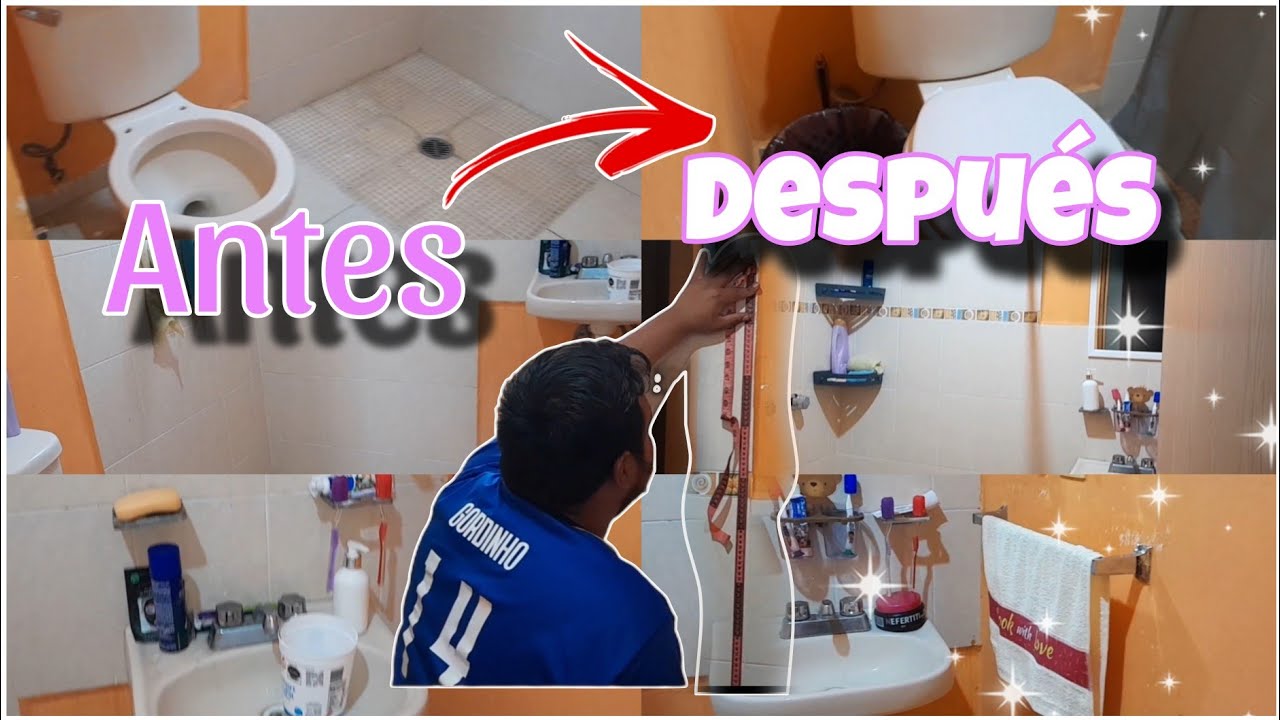 ⚠️REMODELACION DE BAÑO PEQUEÑO🚿 EN CASA INFONAVIT, CON POCO PRESUPUESTO🤏🏼