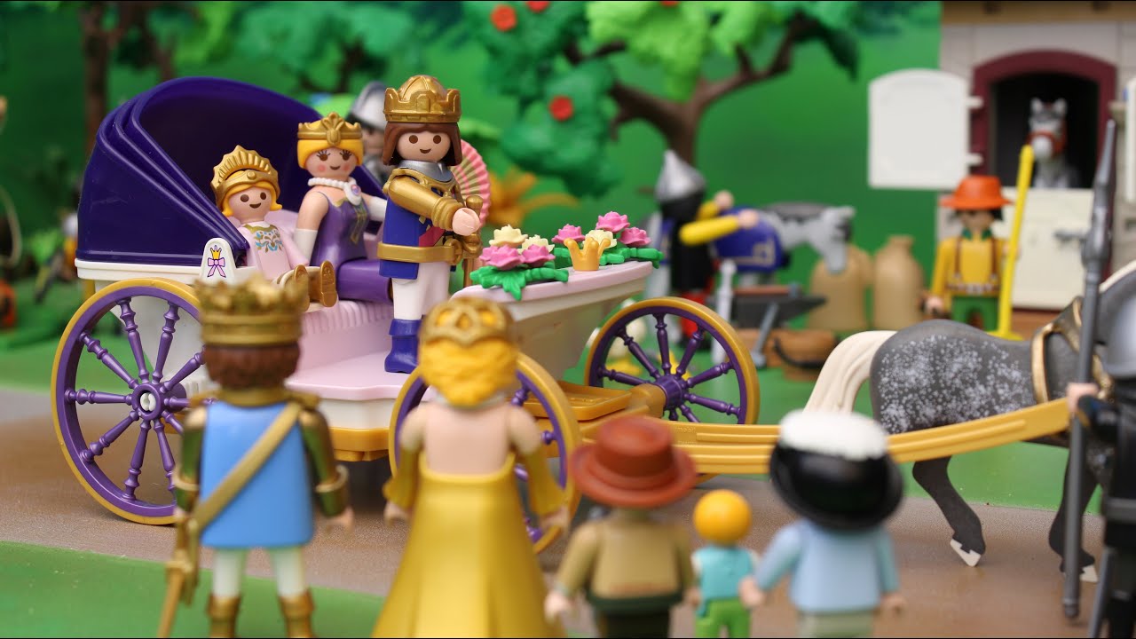 Playmobil Familie Rauter - König, Königin, Prinz und Prinzessin - Abenteuer aus Linsendorf