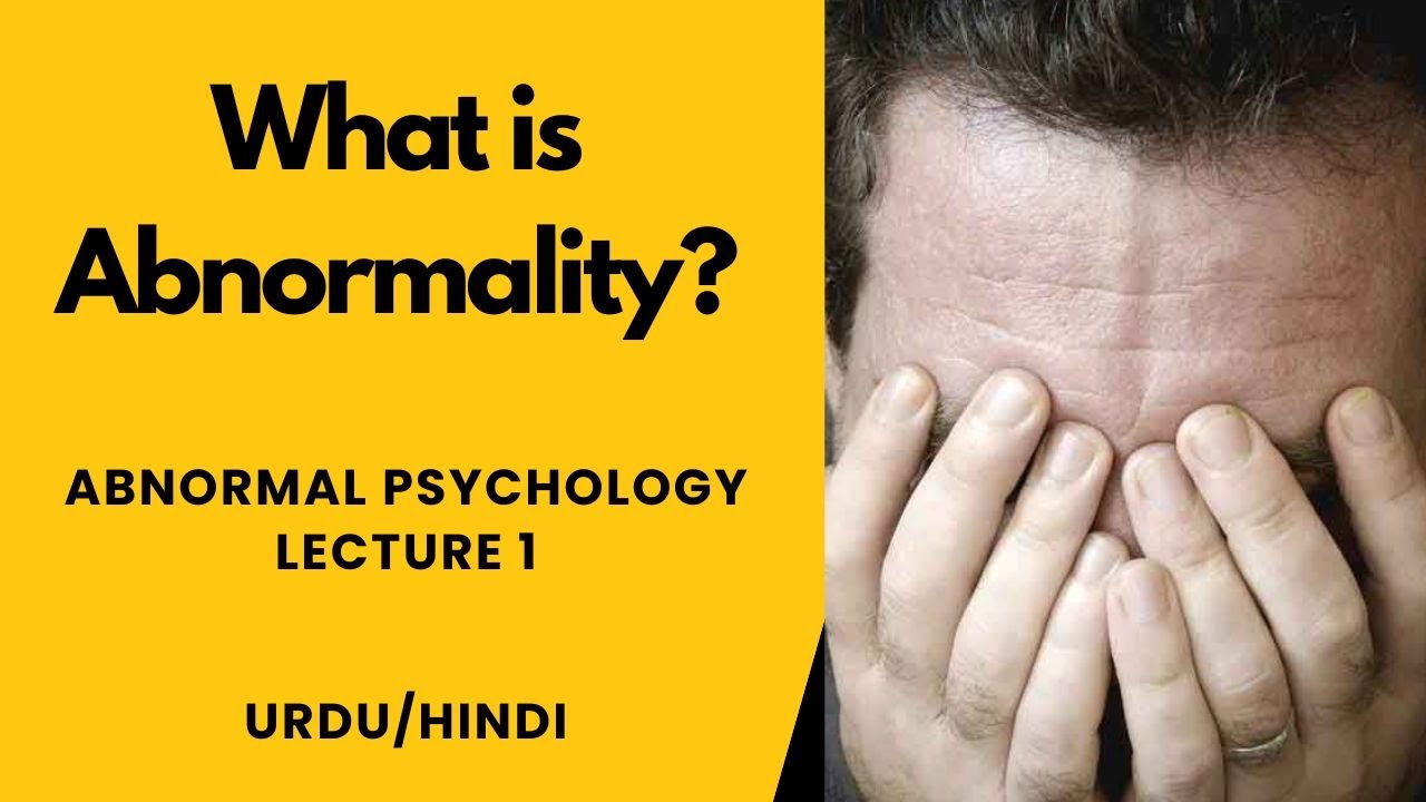 What is Abnormality? | Abnormal Psychology Course Demo Lecture