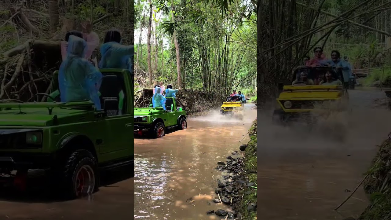 Jeep Adventure Heha Sky View Jogja‼️Wisata Offroad Seru Wajib Dicoba🤪#hehaskyview#shorts#jogja24jam