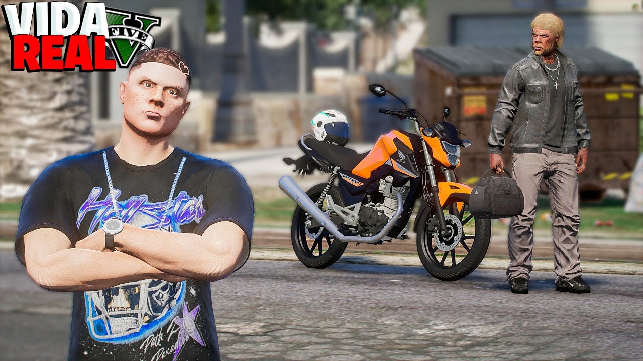 GTA V : VIDA REAL - TENTEI RECUPERAR A MOTO DO MATHEUS COM O AGIOTA... - #68