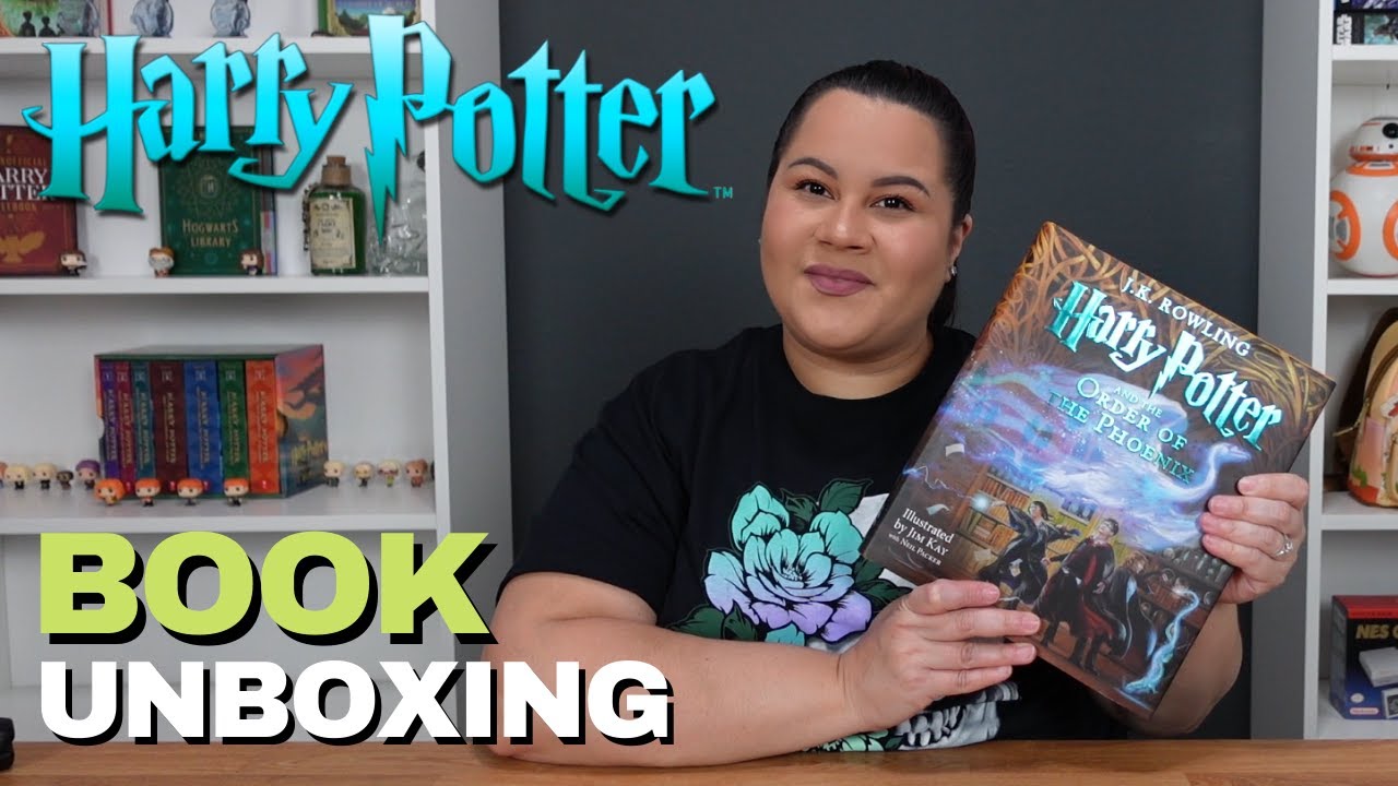 THE ORDER OF THE PHOENIX | Harry Potter Book Unboxing