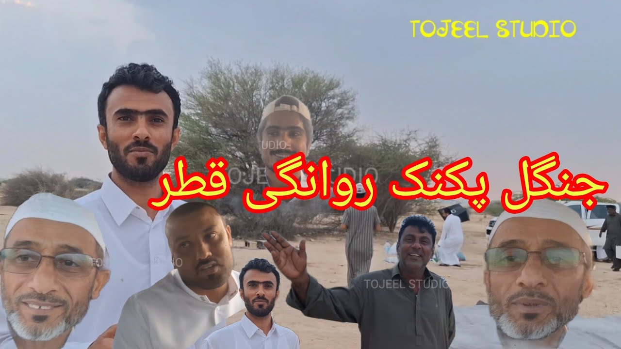 Jangal Picnic Rawanagi l Aslam Usman Qatar Vlog 2025 l Tojeel Studio l Nazarabad