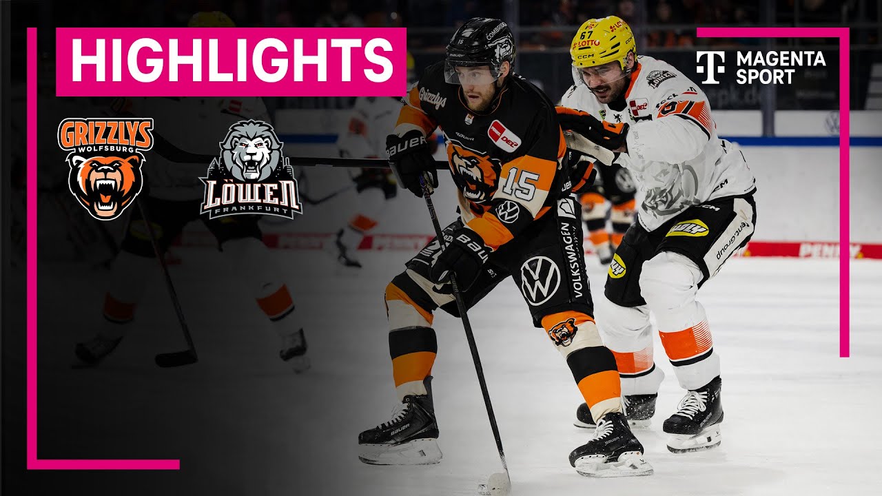 Grizzlys Wolfsburg - Löwen Frankfurt | PENNY DEL | MAGENTA SPORT