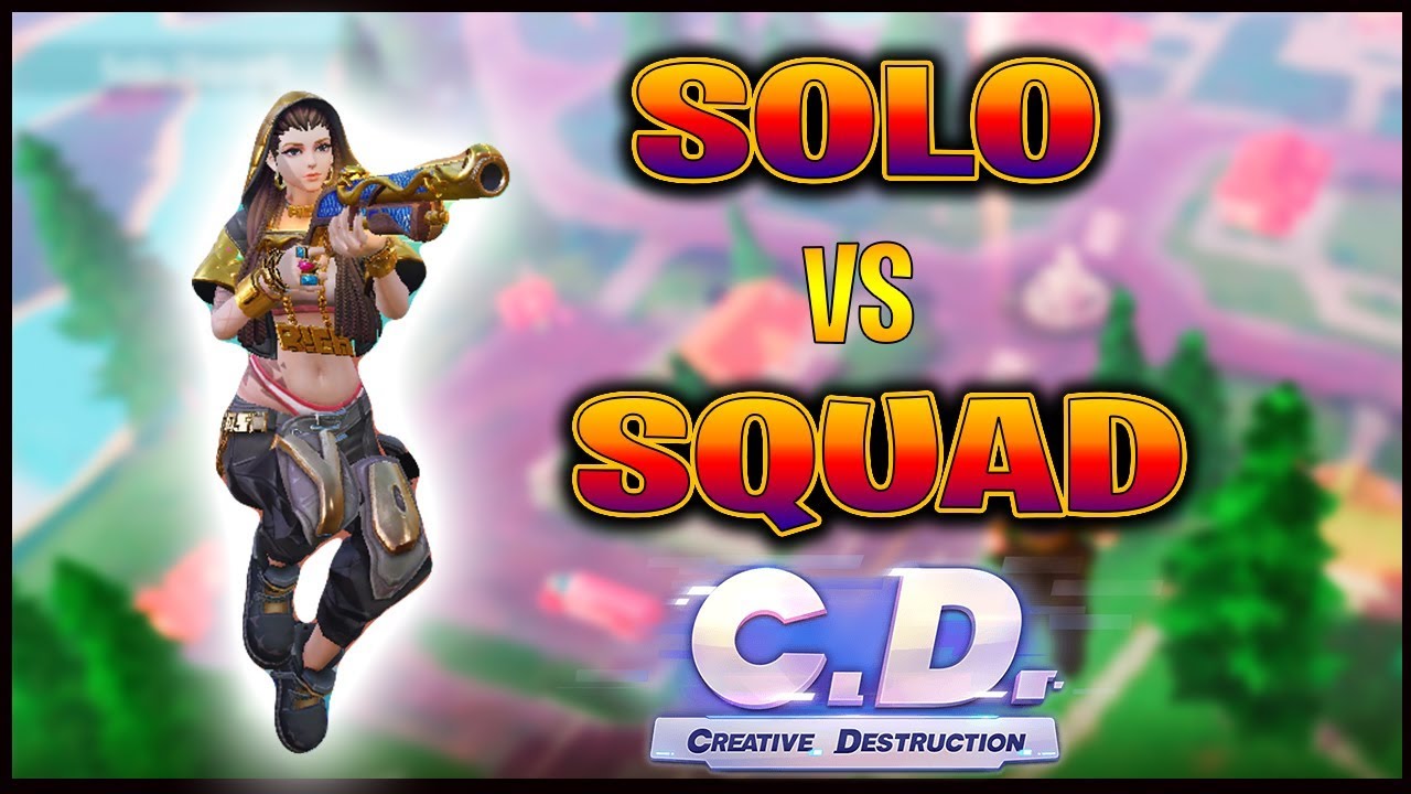 NotLSD Solo Vs Squad Highlights #1 | Creative Destruction