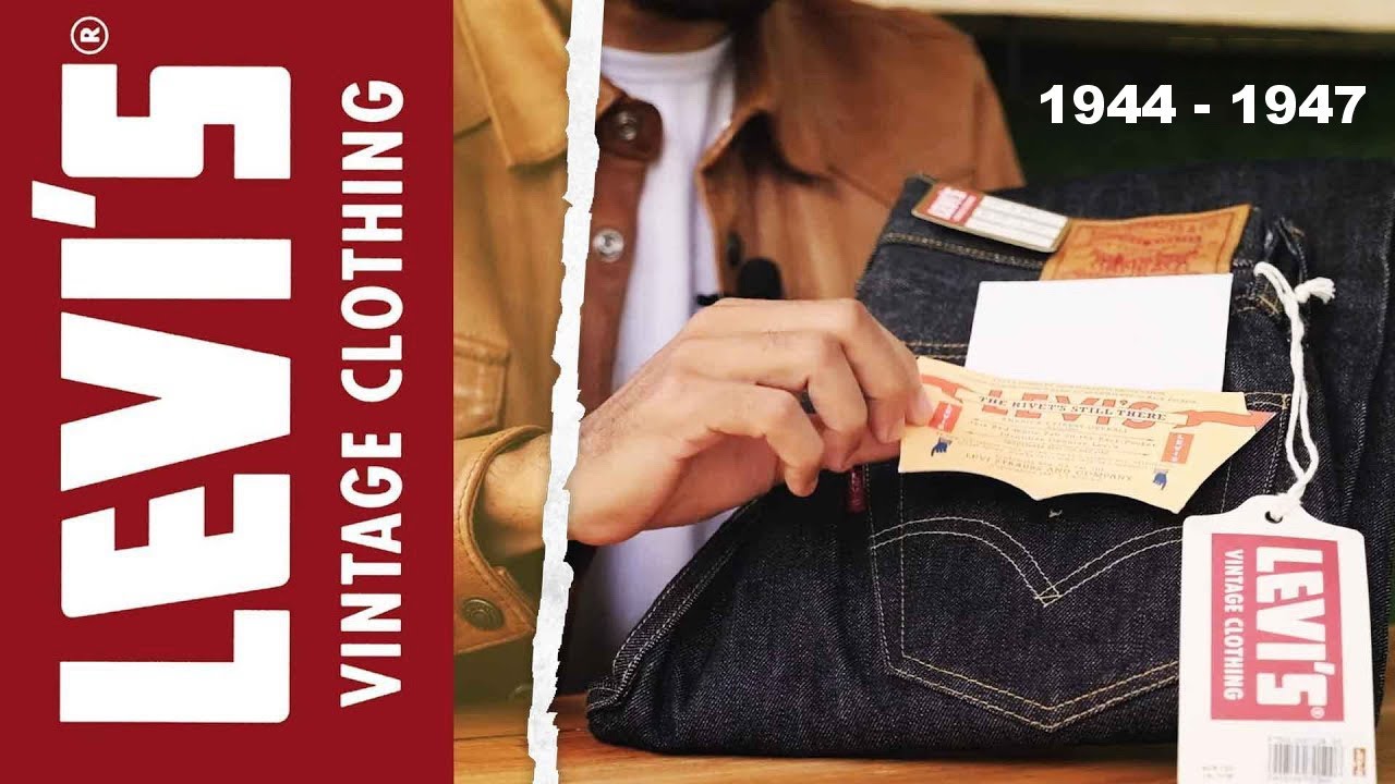 Джинсы Levi's 501xx 1940х.  LVC 1944 и 1947 в сравнении
