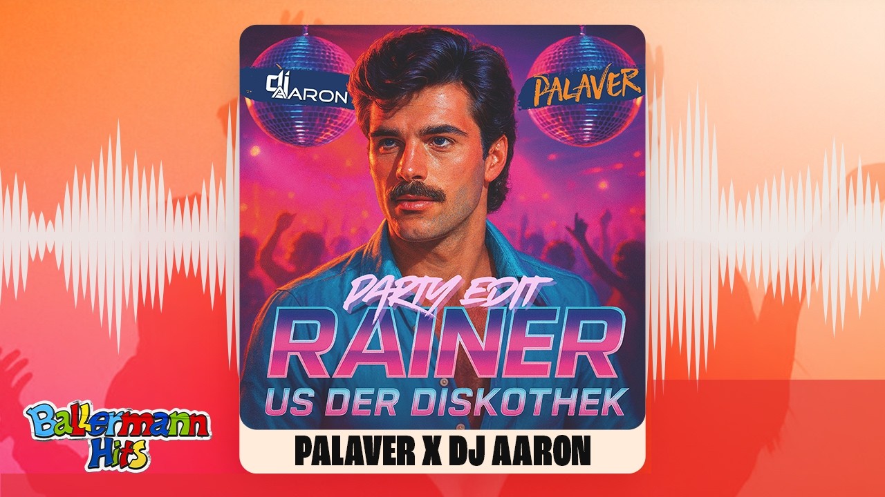 Palaver, DJ Aaron - Rainer us der Diskothek (Offizieller Visualizer)