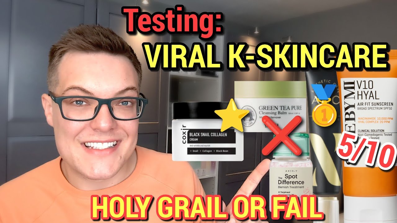 Exposing VIRAL KOREAN SKINCARE - TikTok made me buy it