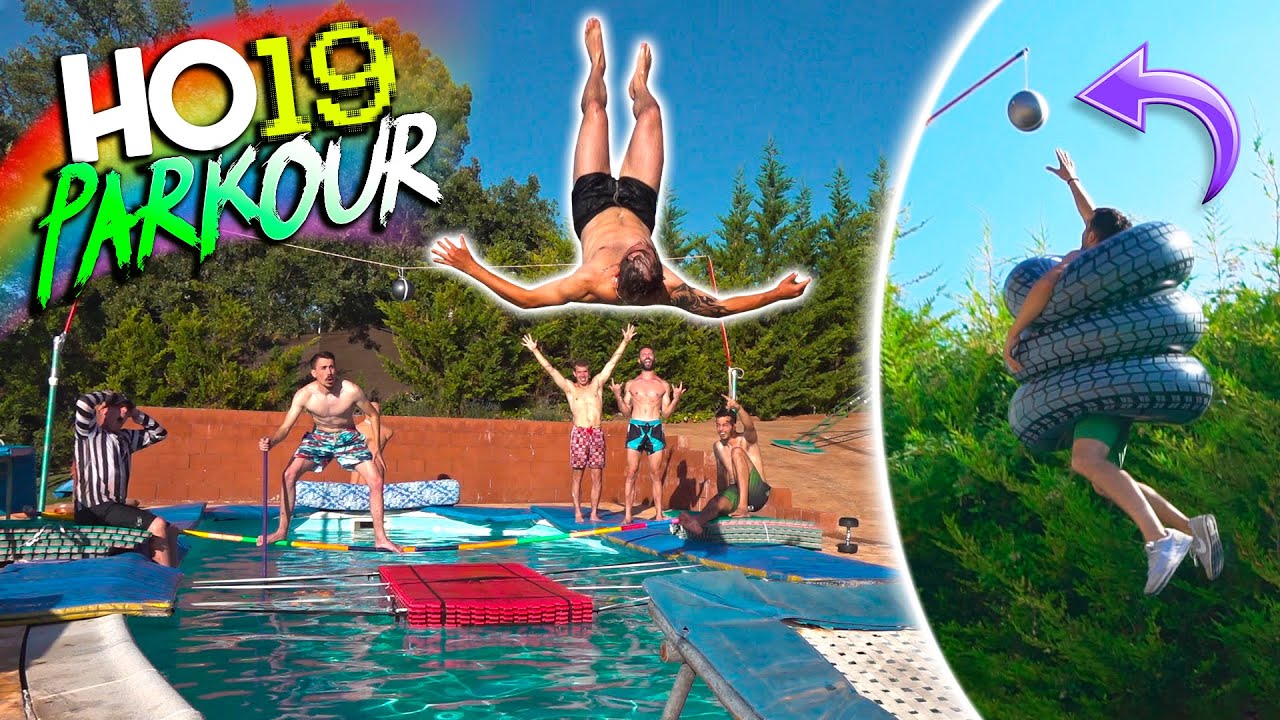 HUEVOS OLÍMPICOS 19 | PARKOUR ACUÁTICO NINJA *GUP Life vs Jeyx*