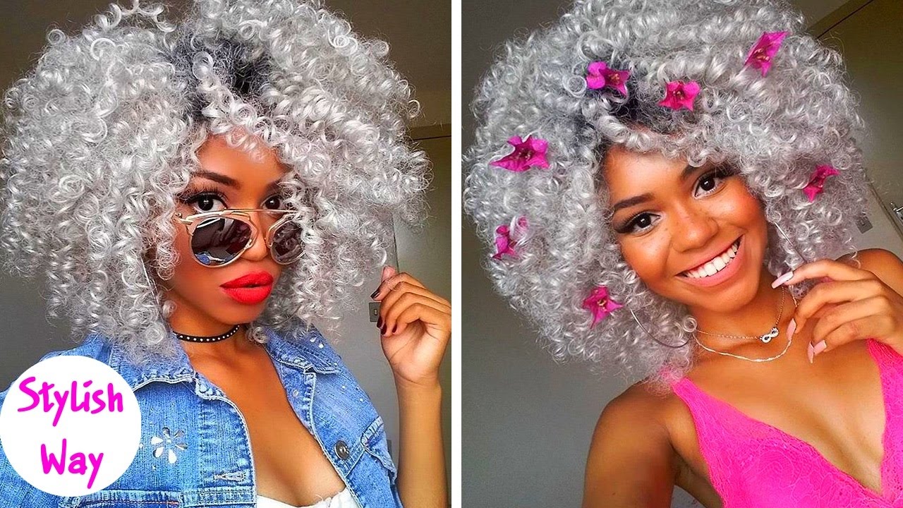 INSPIRING SILVER HAIR COLOR IDEAS