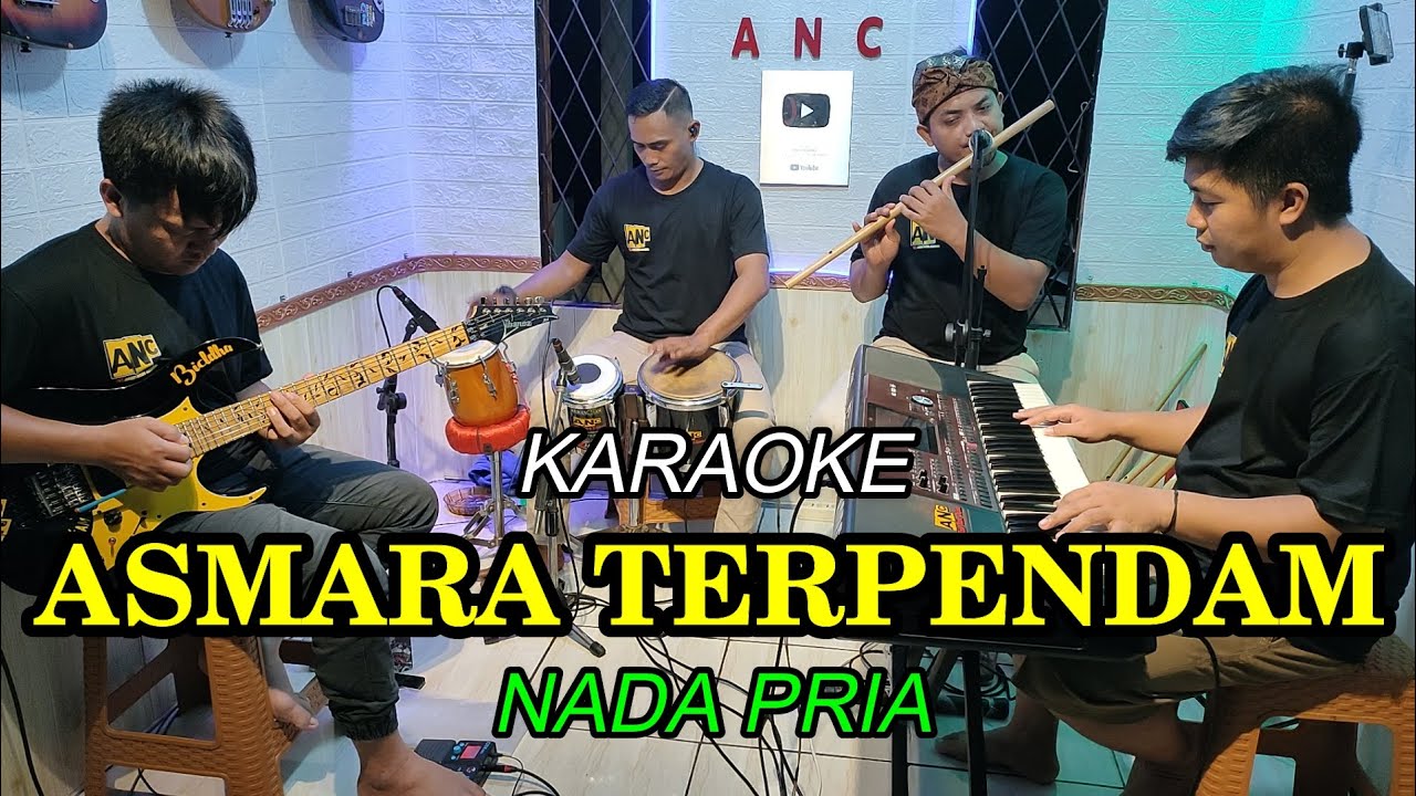 ASMARA TERPENDAM KARAOKE NADA PRIA