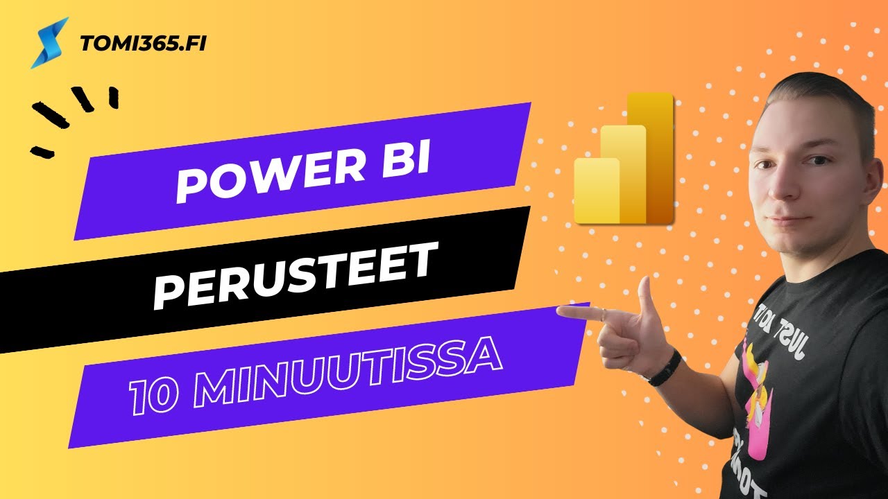 Power BI:n perusteet 10 minuutissa