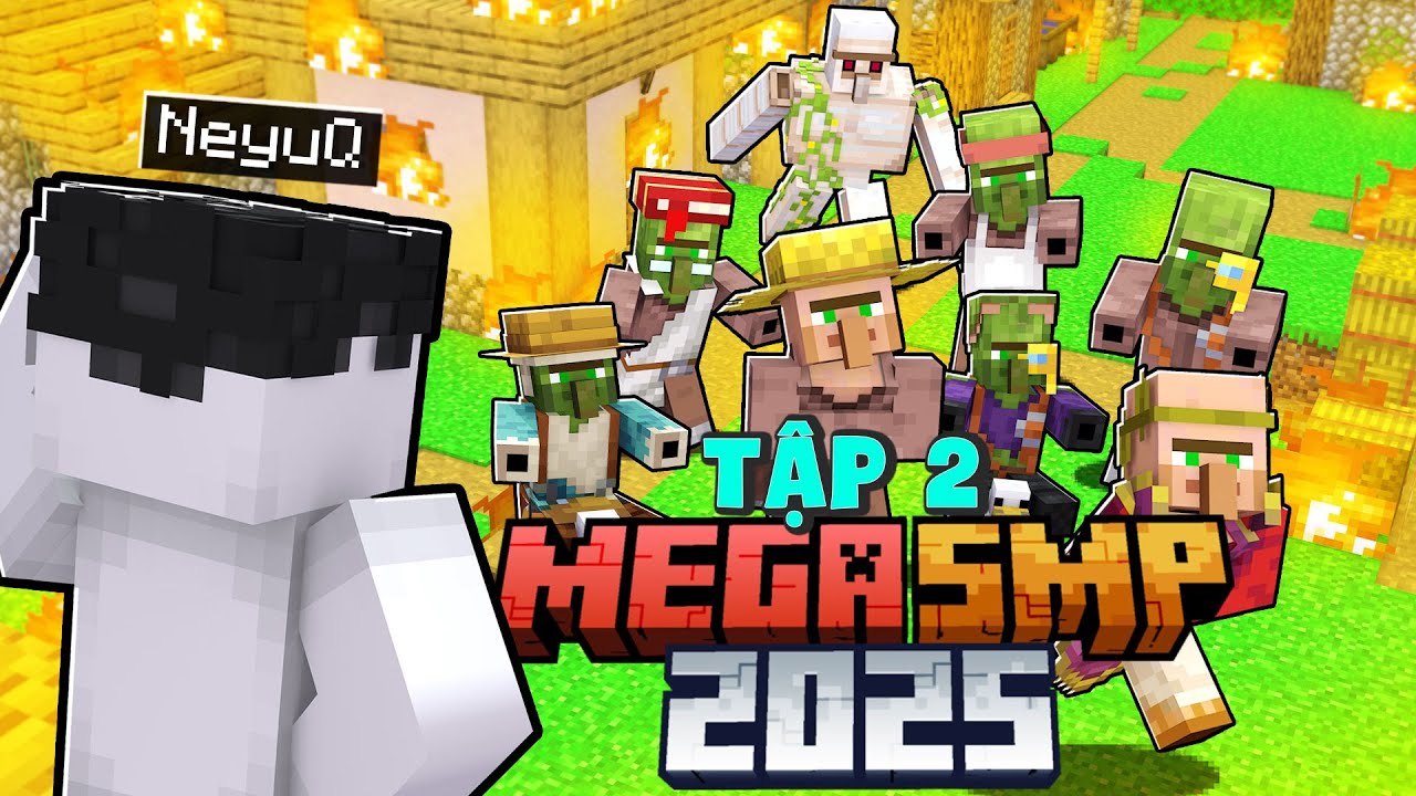 Minecraft Mega SMP 2025 Tập 2: Khu Tự Trị Bất Ổn!!