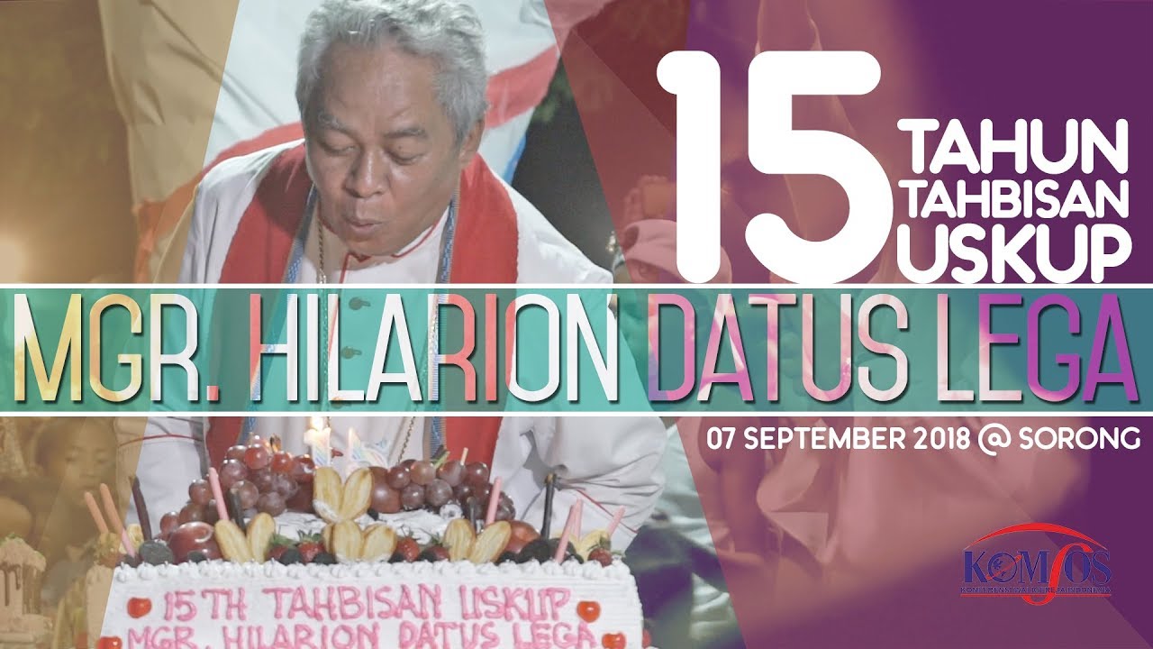 Mgr. Datus HUT ke-15 Tahbisan Uskup, Ini Cara Umat Sorong Merayakannya