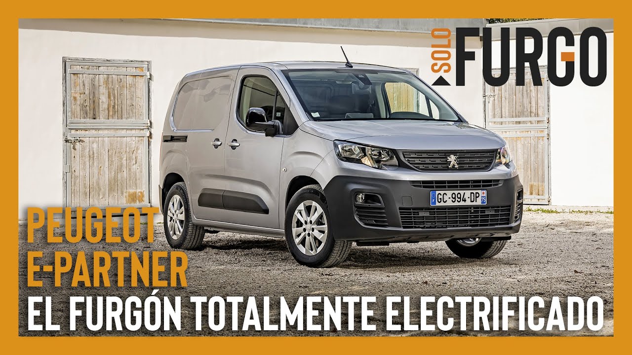 Peugeot e-Partner, la furgoneta 100% eléctrica