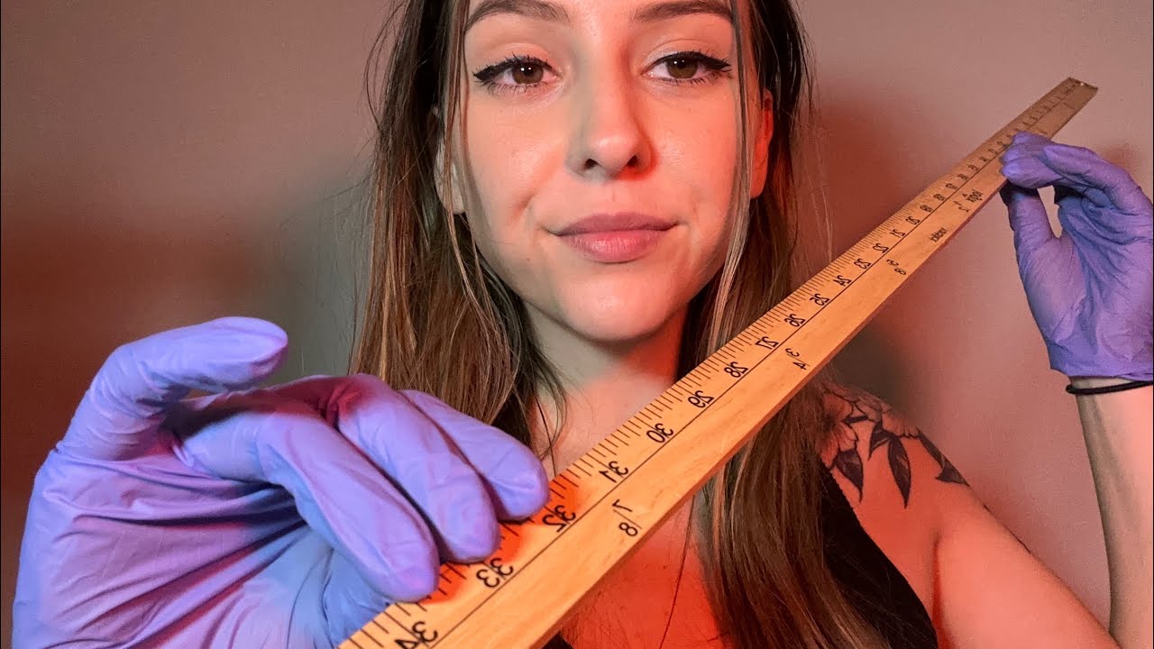 ASMR Measuring You From Head to Toe 🫵🏻