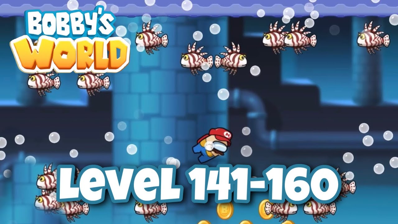 Alin | Super Bobby’s World | Level 141-160 | All Stars ⭐⭐⭐