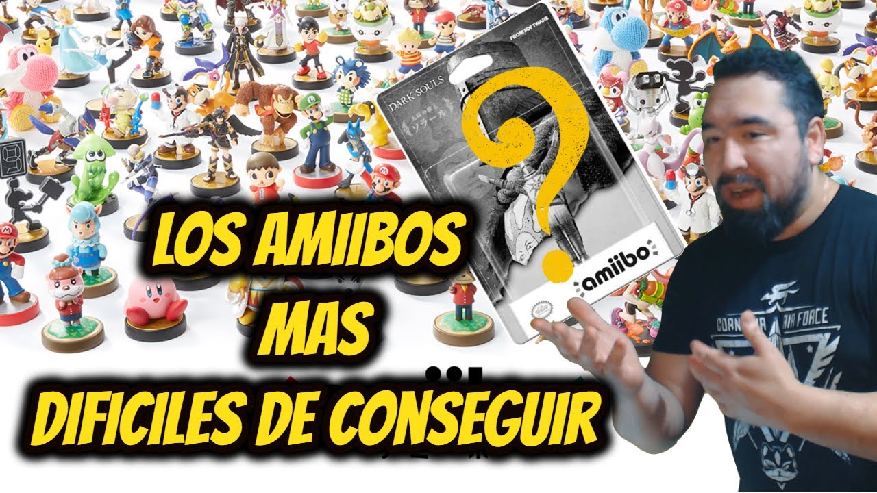 LOS AMIIBOS MAS RAROS QUE EXISTEN 😱😱😱