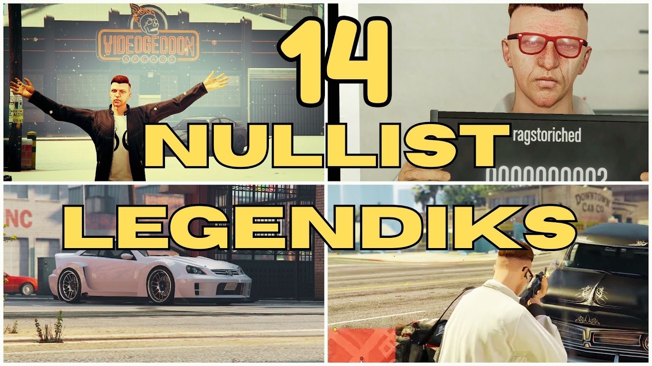 VIP WORK JA KASIINO HEIST PREP  - NULLIST LEGENDIKS