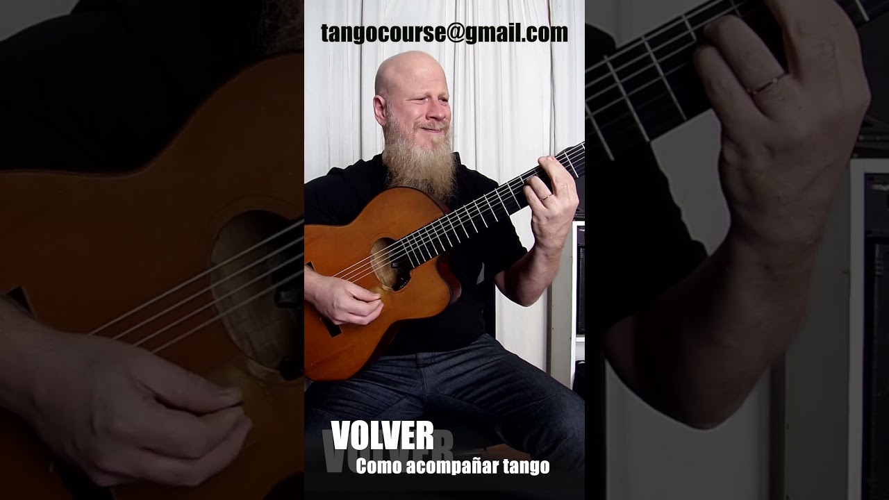 VOLVER // COMO ACOMPA&Ntilde;AR TANGO EN GUITARRA  #tangoguitarra #guitar