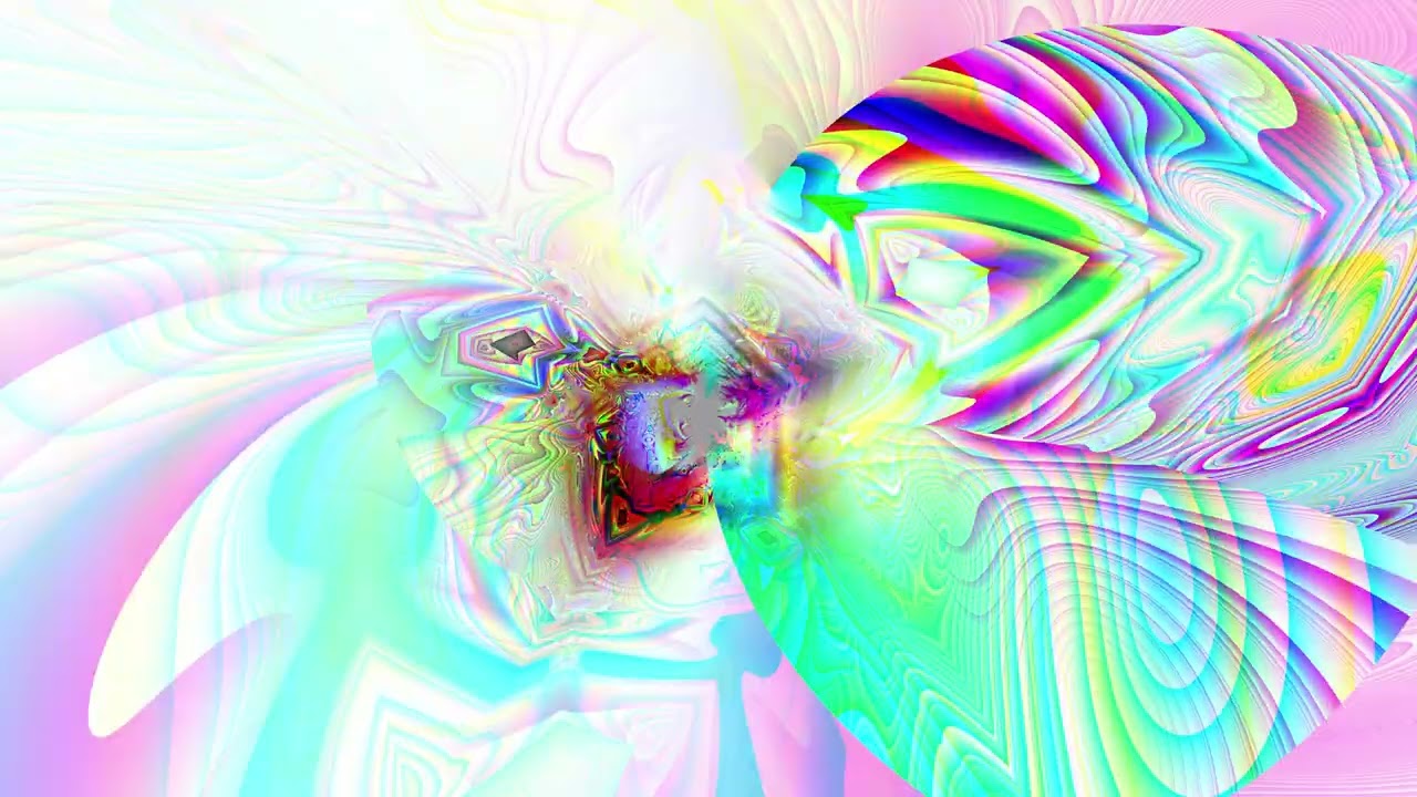 Abstract video synthesis loop 4K 60fps 300secs E9zG 072