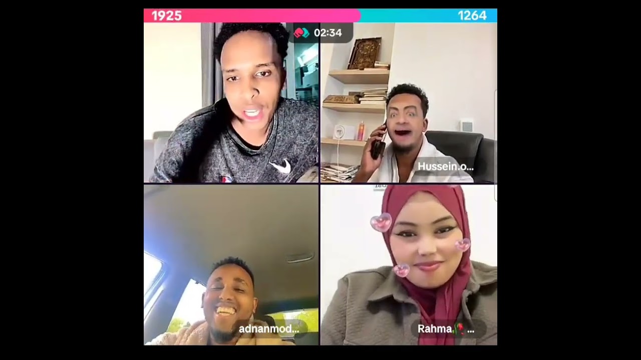 RUFIYAN KA TIKTOK OO HUSSEIN OG KA OYSIYAY IYO RAHMA OO KA XUMATAY