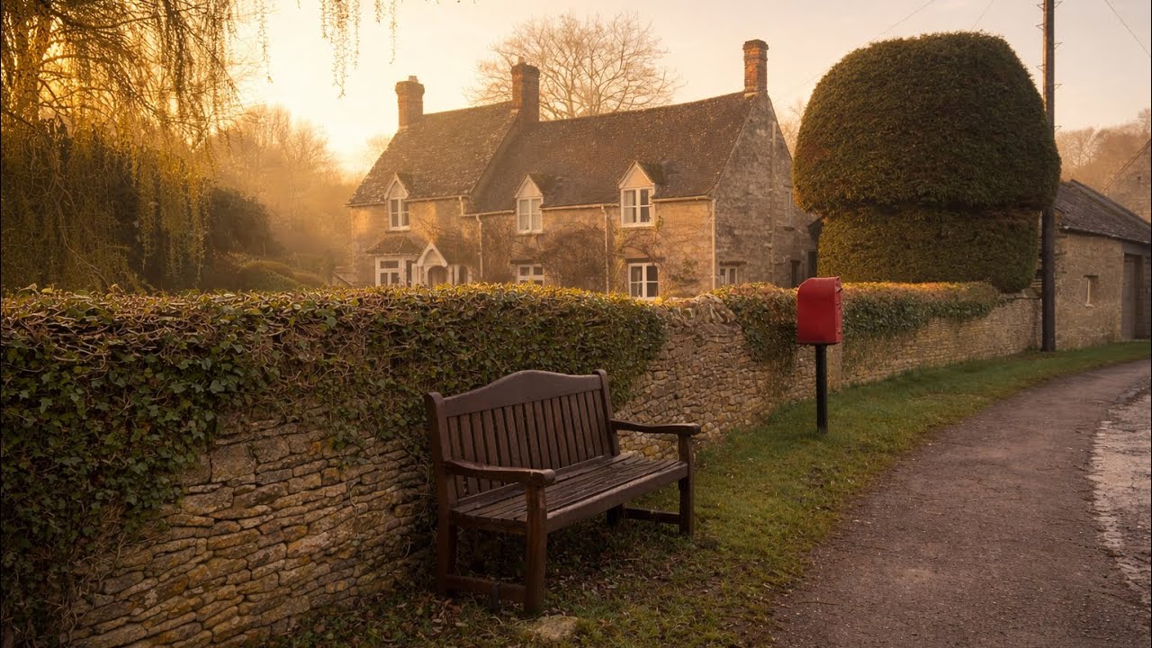 Oxfordshire Countryside | Ramsden Peaceful English Village Walk