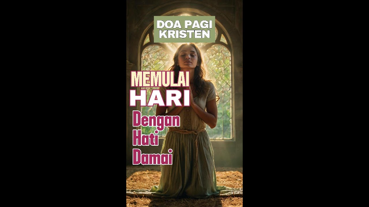 Doa Pagi Kristiani untuk Memulai Hari dengan Hati Damai 🙏