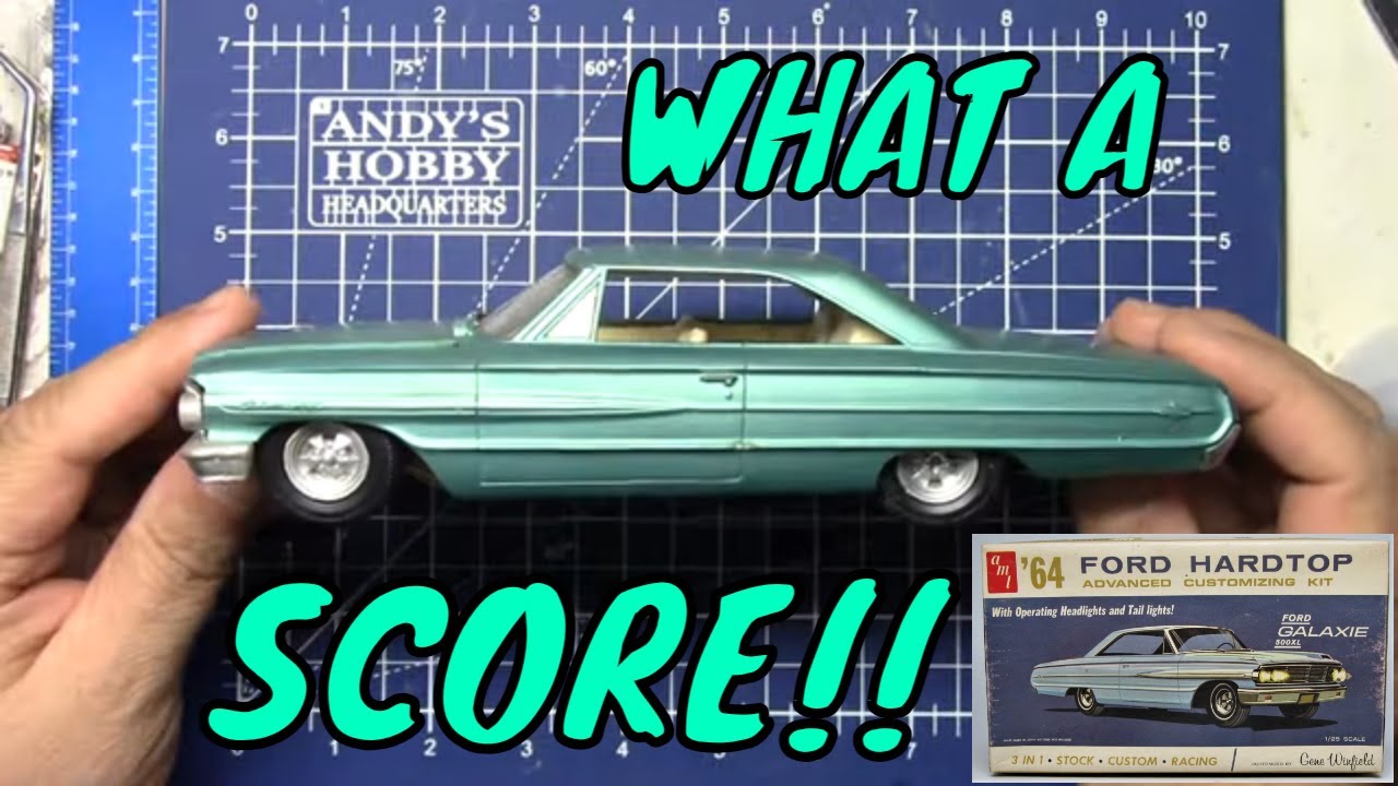 Ep.110 Model Car Junkyard Find 64 Galaxie With Working Lights