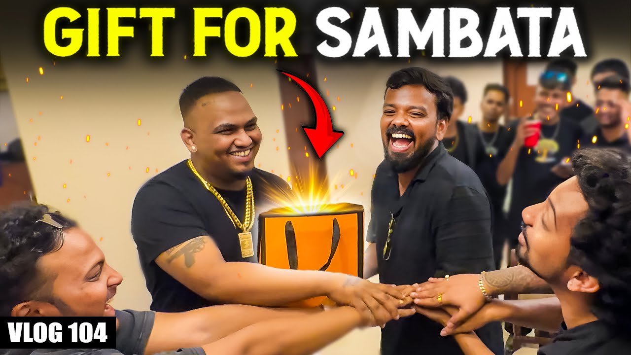 SAMBATA REACTING TO MY GIFT 🥵 | VLOG 104