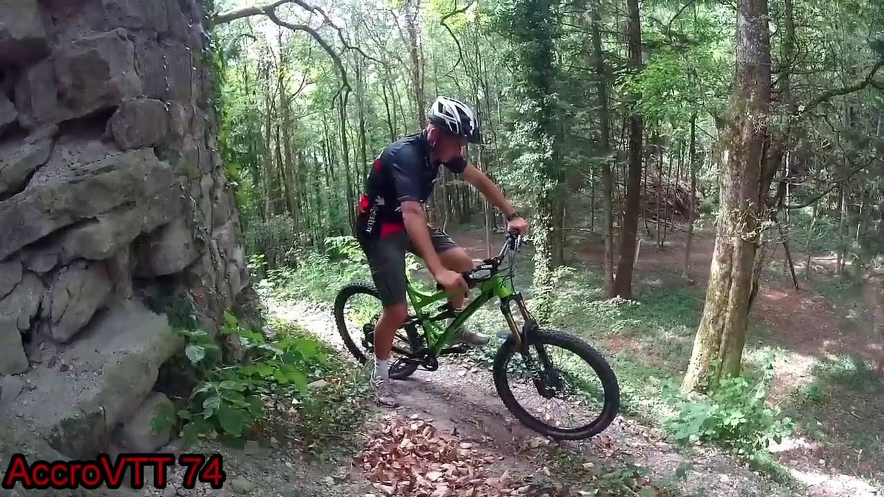 VTT techniques franchissements marches/descentes/passage technique TuTo
