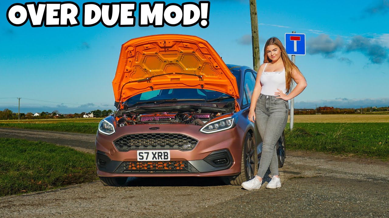 Установка стоек капота на мой MK8 FIESTA ST! | и модернизация моторного отсека