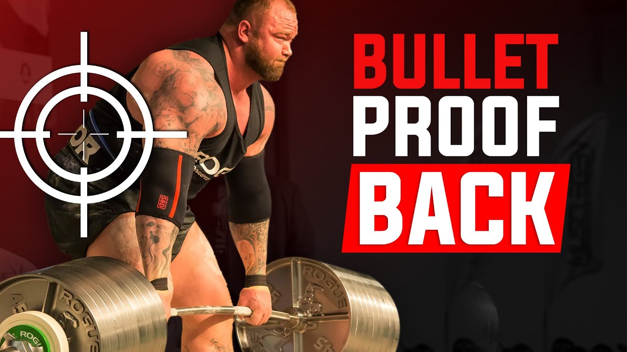 BULLETPROOF YOUR BACK! | 5 Strength Exercises For Lower Back Pain