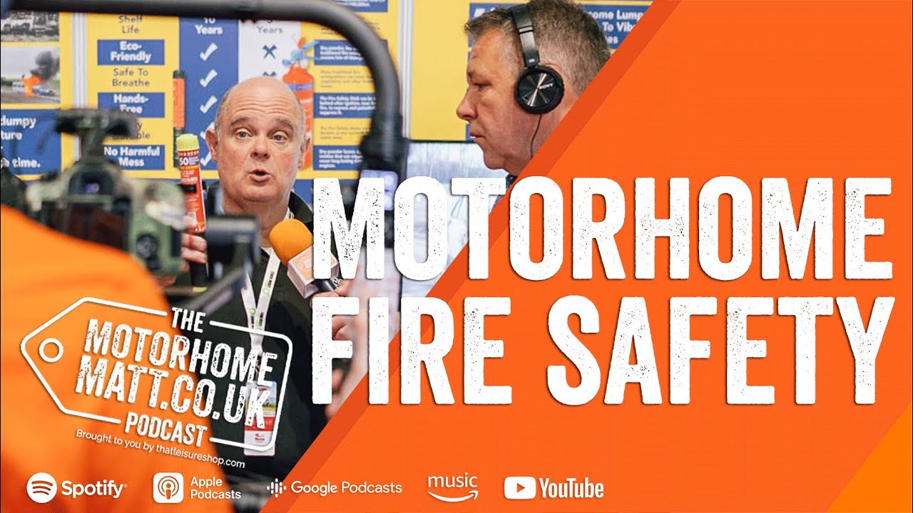 Top fire safety tips for your motorhome, caravan or campervan