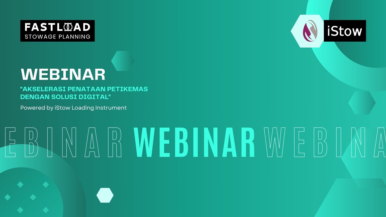 (Playback) Webinar Akselerasi Penataan Muatan Petikemas Dengan Solusi Digital