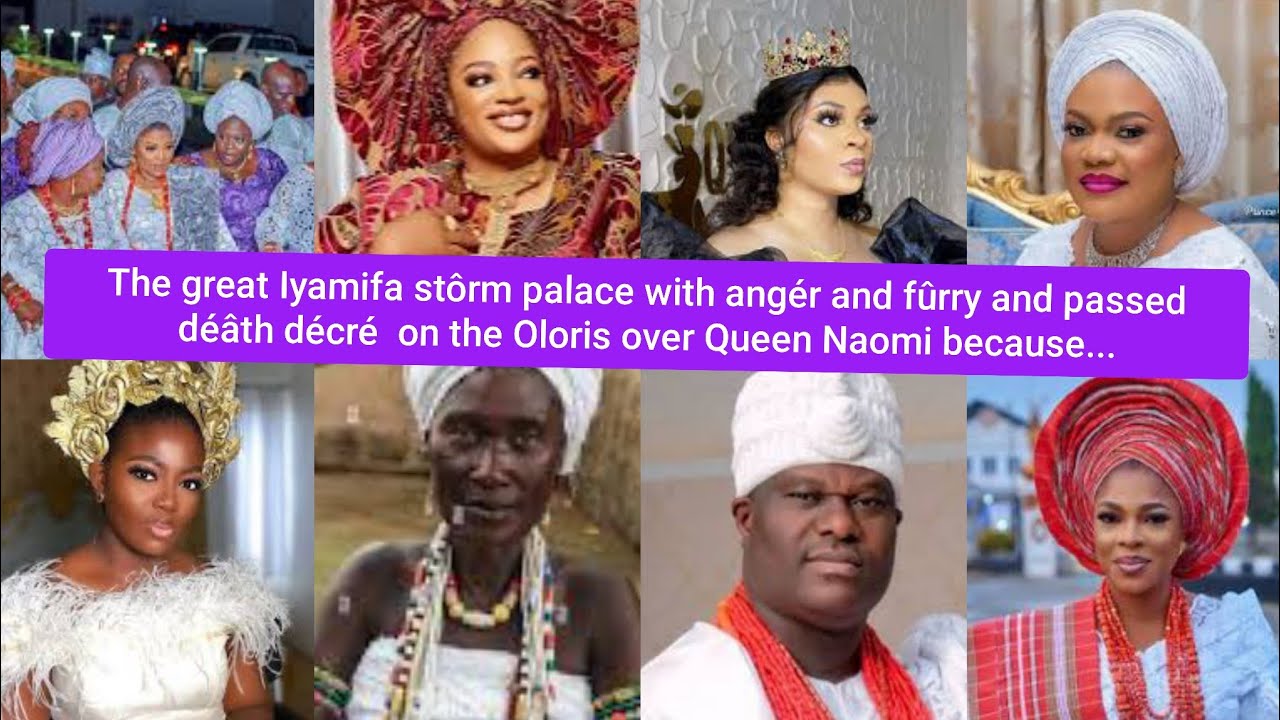 It's D3áth décré , Iyamifa passed down on the Oloris over Queen Naomi because.... Ooni did this 