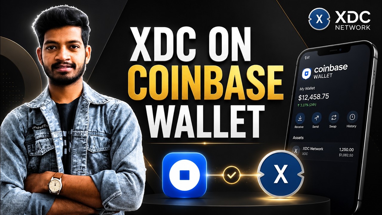 XDC Network Now Works with Coinbase Wallet! | Complete Setup Guide (2026) | #XDC