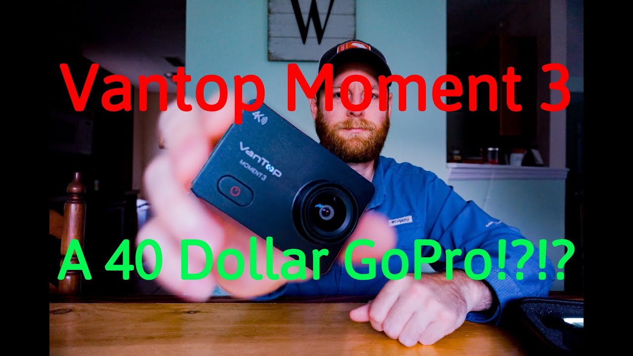 Vantop Moment 3.  Is this a $40 Dollar GoPro?! (With Footage)