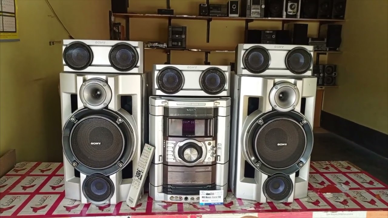 01995821215 Sony mhc gn90d pmp Watt 5600 rms Watt 530 খুব হাই কোয়ালিটি বেজ