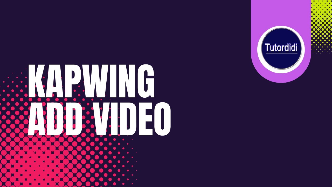 How To Add / Import Videos In Kapwing - Kapwing Tutorials #3